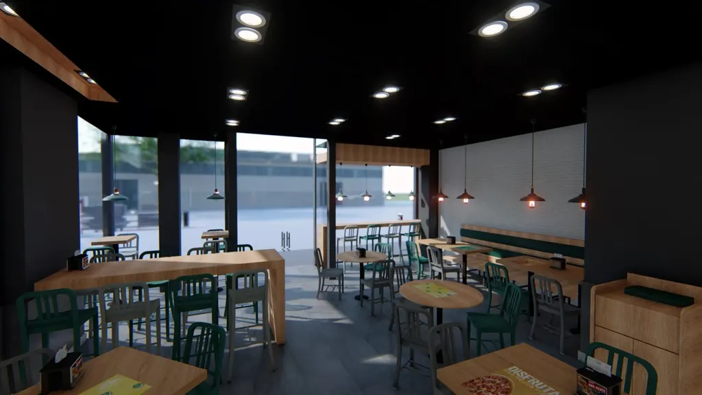 Imagen 9 de la galería del proyecto Papa Johns Catedral