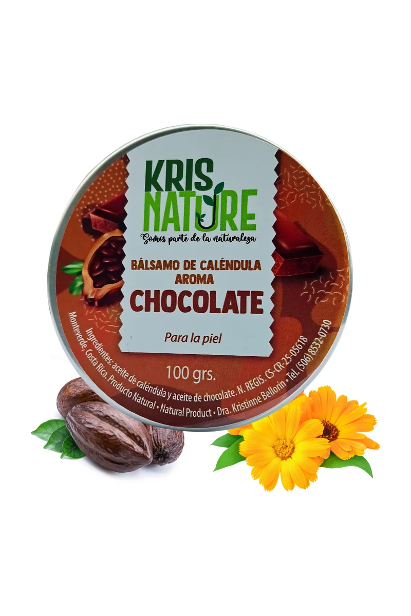 Bálsamo de caléndula chocolate