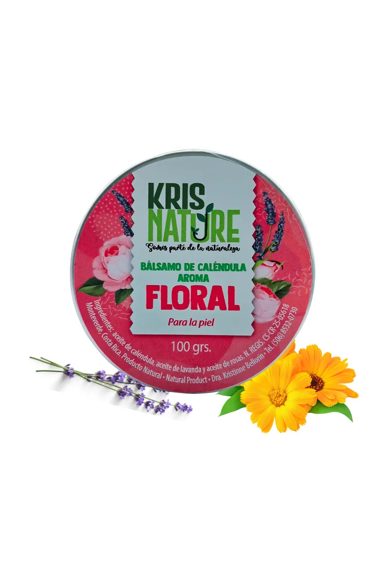 Bálsamo de caléndula floral
