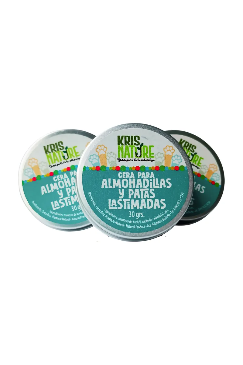 Cera para las almohadillas y patas lastimadas