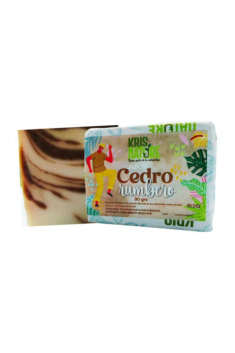 Jabón de cedro rumbero
