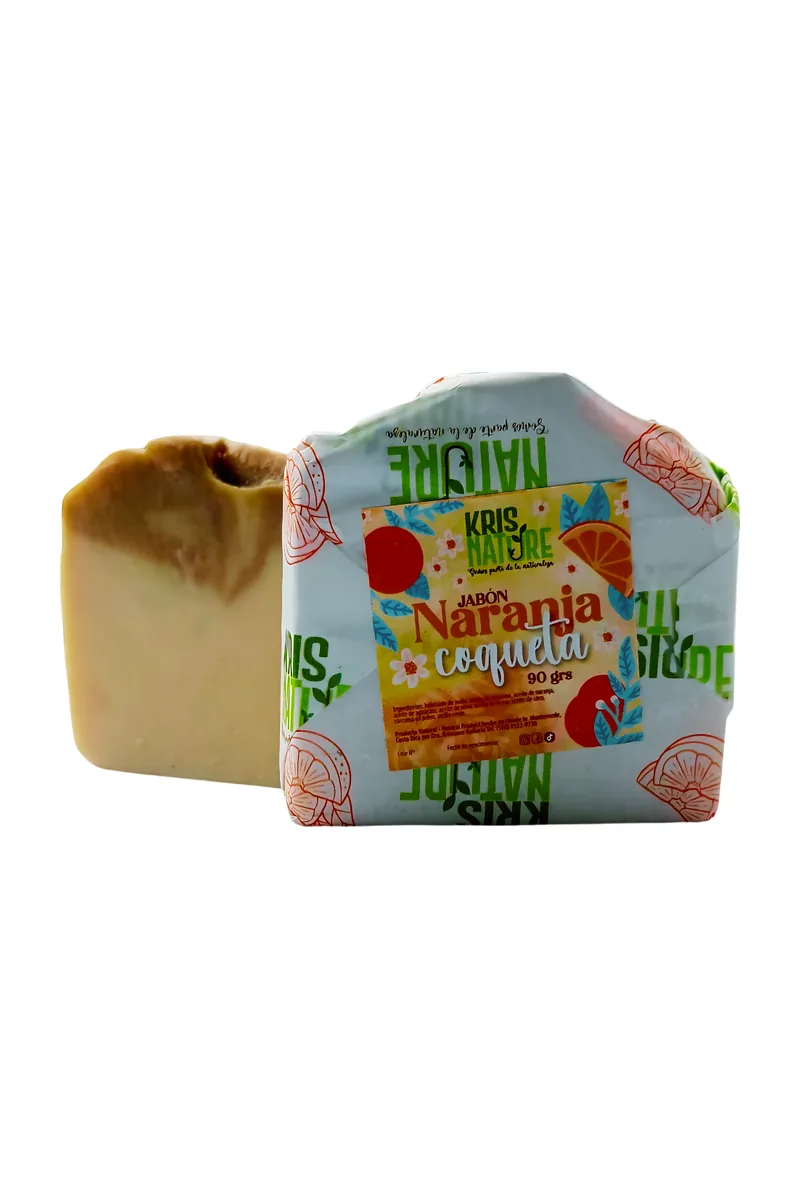 Jabón de naranja coqueta