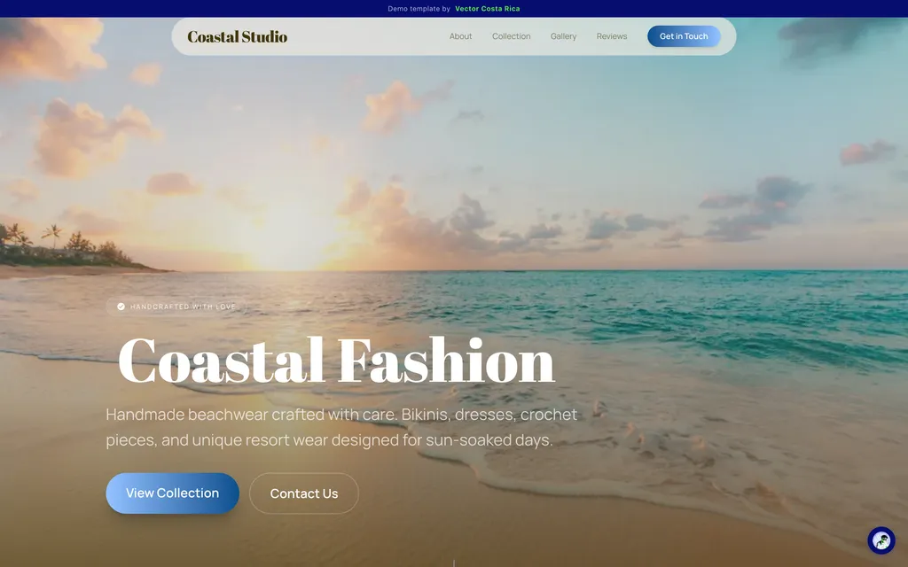 Plantilla Colección de Moda — vista previa en vivo